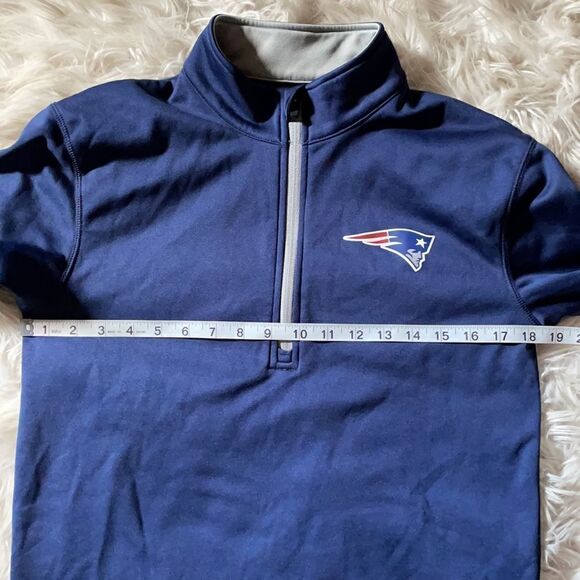 New England Patriots Men’s Pullover Fleece Lined Top (Size: Small) - Picture 6 of 15